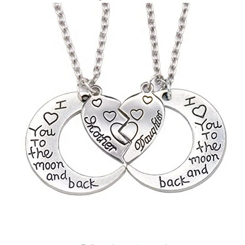 

Wholesale "I Love You to the Moon And Back"Jewelry Necklace