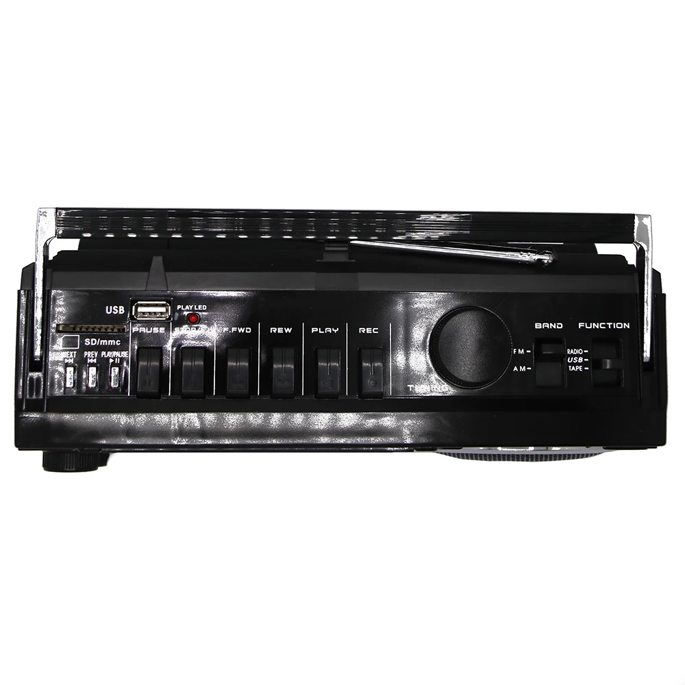 
CMiK MK-134 Newest Cassette Player with AM FM Multiband Radio audio MP3 Portable Cassette Tape Recorder 