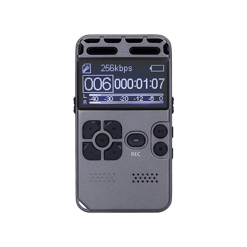 

Rechargeable LCD Digital Audio Sound Digital Voice Recorder Voice Activated Recorder Upgraded Small Tape Recorder Dictaphone