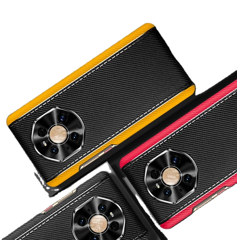 

Customizable color for huawei mate p50 p40 p30 pro case phone cover carbon fiber phone case, 6 colors