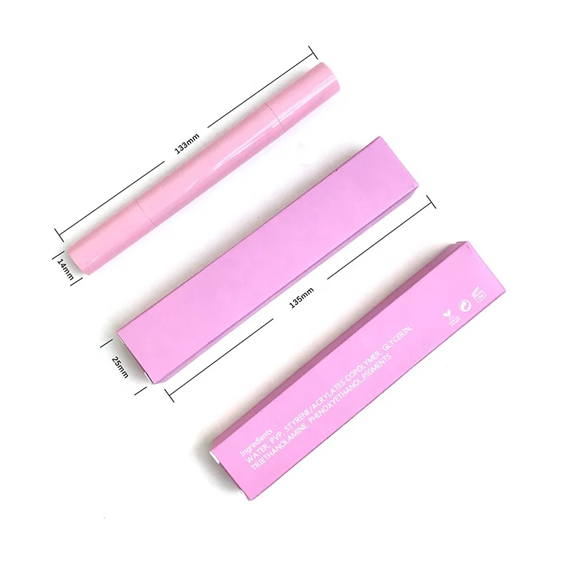 

Vegan private label pink custom logo liquid eyeliner waterproof