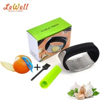 

Unique home tool Ginger Crusher Squeezer high quality and eco-friendly diy garlic press wood for Mothers Day Gift