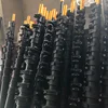 100% carbon fiber telescopic pole with clamps/carbon fiber flag pole