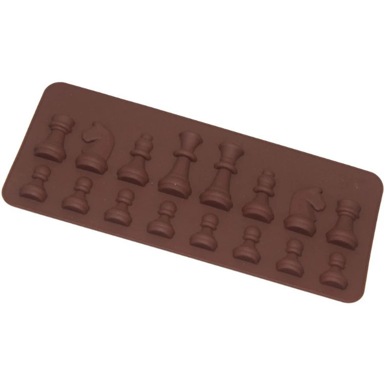 

Wholesale OEM Manufacturer Customized Silicone Chess Chocolate Cake Candy Ice Cream Jelly Mould