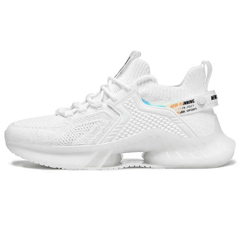 

2021 New Styles Men's High Quality E-TPU Sole Fly-knit Sports Casual Shoes