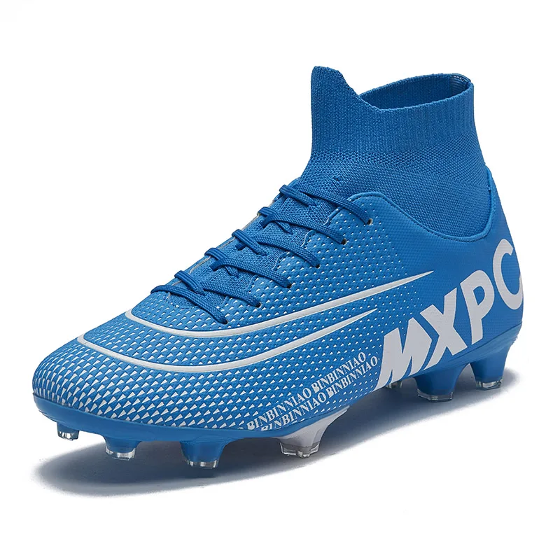 

Wholesale black and white grass sports shoes training five person sports shoes indoor football shoes football boots