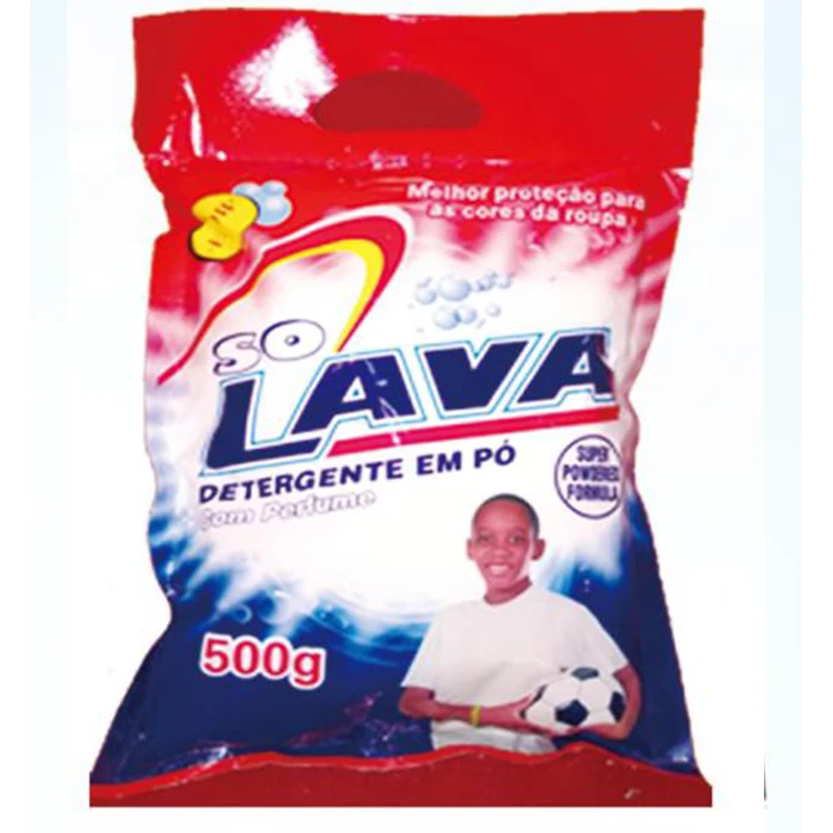 

High foam klin detergent powder from factory directly, White and blue