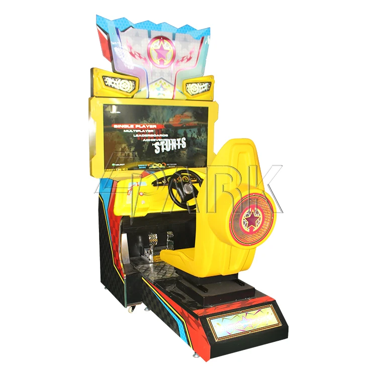 

Coin operated kids 42 inch LCD atv car simulator kids car racing game machine for recreation room, Customized