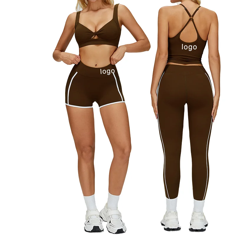 Quick-Dry High-Waisted2-Piece Set Yoga Set