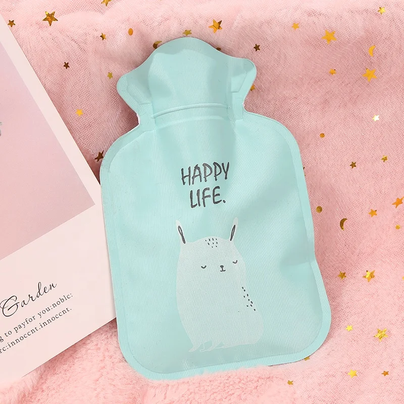 
Customized High Quality PVC 17*11 Mini Cute Cartoon Animal Cover Hot Water Bag/ Bottle 