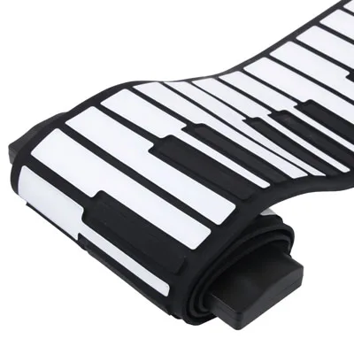 

Portable USB MIDI Roll Up Keys Flexible Soft Keyboard Piano Good Sound Effects Keyboard Piano