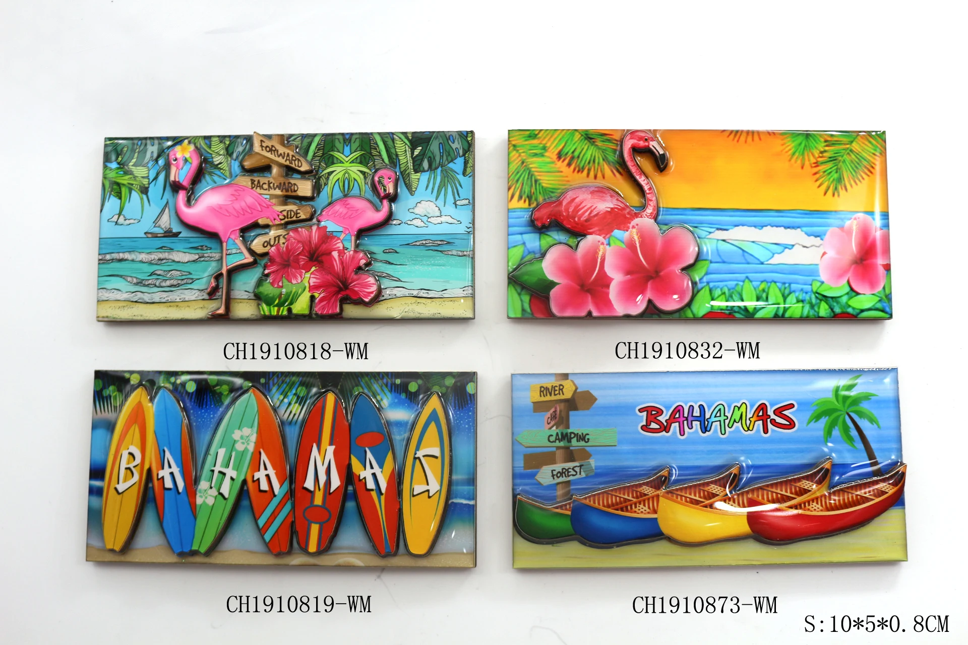 custom 3D wooden magnet souvenir .JPG