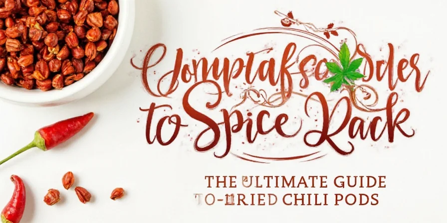 Flavor pairings with dried chili pods