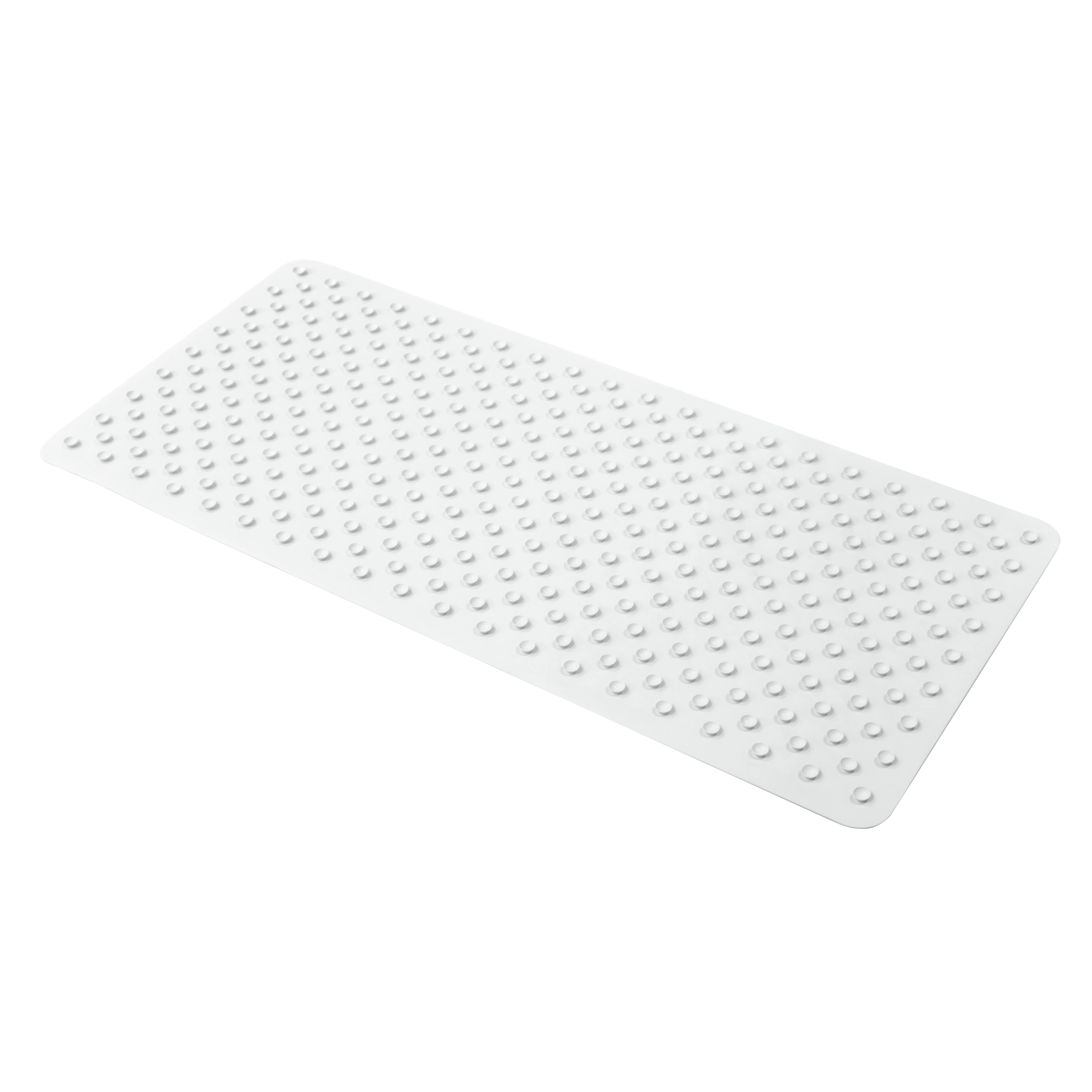 Natural 43x91cm Heavy Duty Anti Slip Shower Bathtub Rubber Bath Mat ...