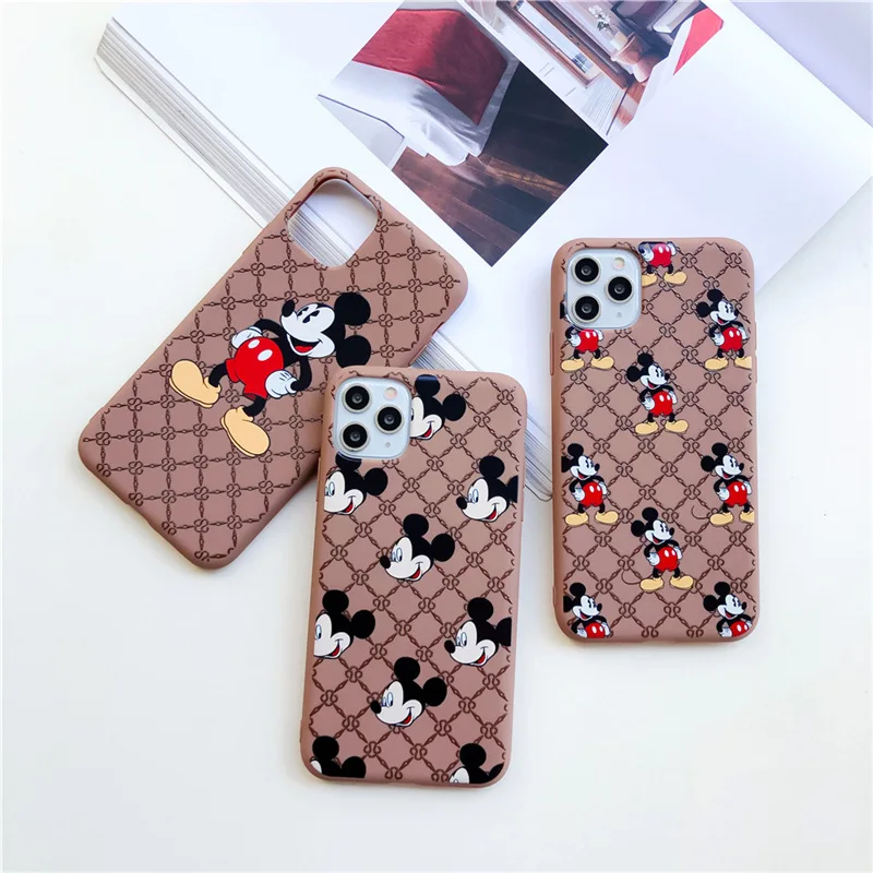 

Tpu Matte Phone Cartoon Cute Mickey Mouse Case For Iphone 12 Case