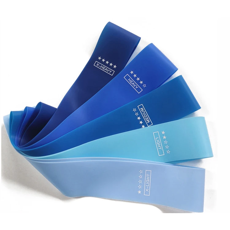 

Eco-friendly custom printed workout yoga training exercise fitness resistance loop bands