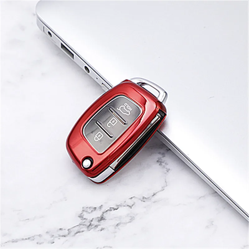 

TPU car key case cover for Hyundai, Red/blue/gold pink /gold/silver/black