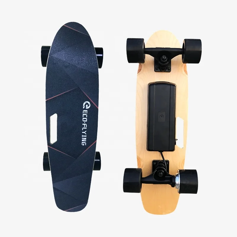 

EU Warehouse Stock Eco-flying Mini Motorized Skateboard Small Short Board Remote Control Electric Skateboard