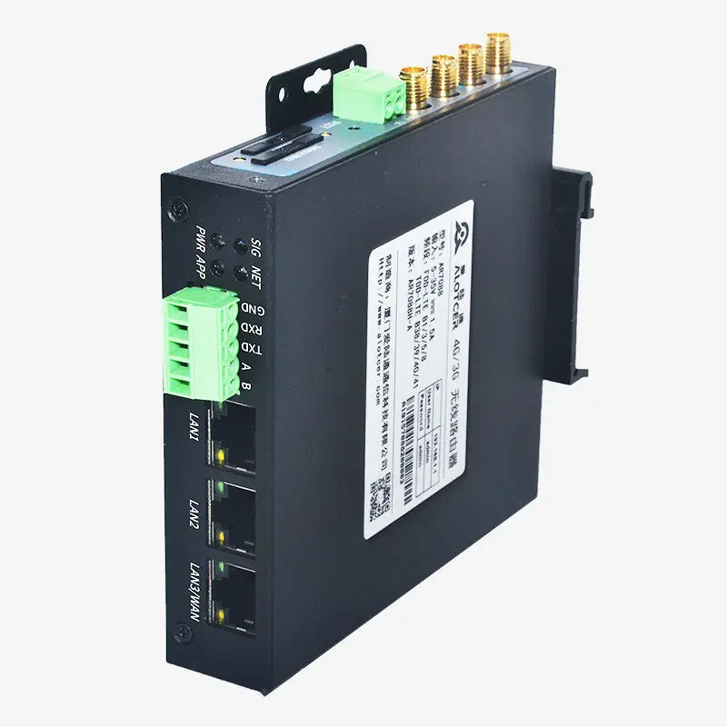 

Hottest LTE 4G Industrial Routers lead rail supported TDD LTE and FDD LTE Network, Black