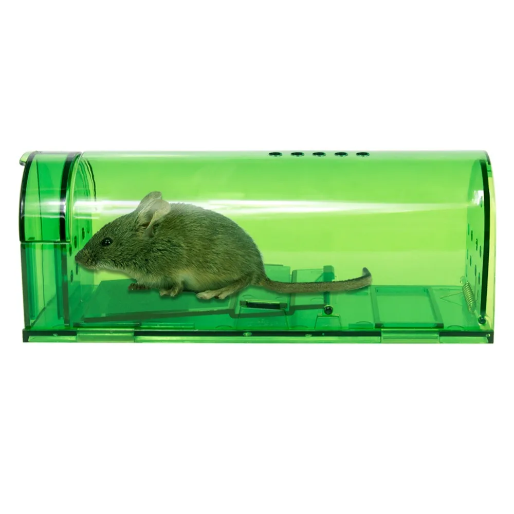 

Best Price In Stock Rat Killer Bait Pest Reusable No Kill Humane Mouse Trap Cage