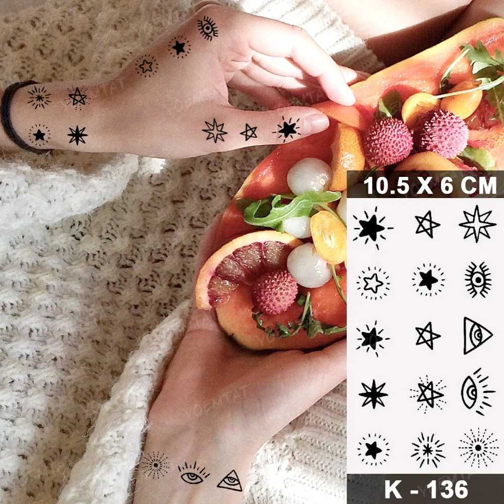 

New Custom Waterproof 3d Sticker Water Transfer Temporary Tattoo Sticker, Cmyk