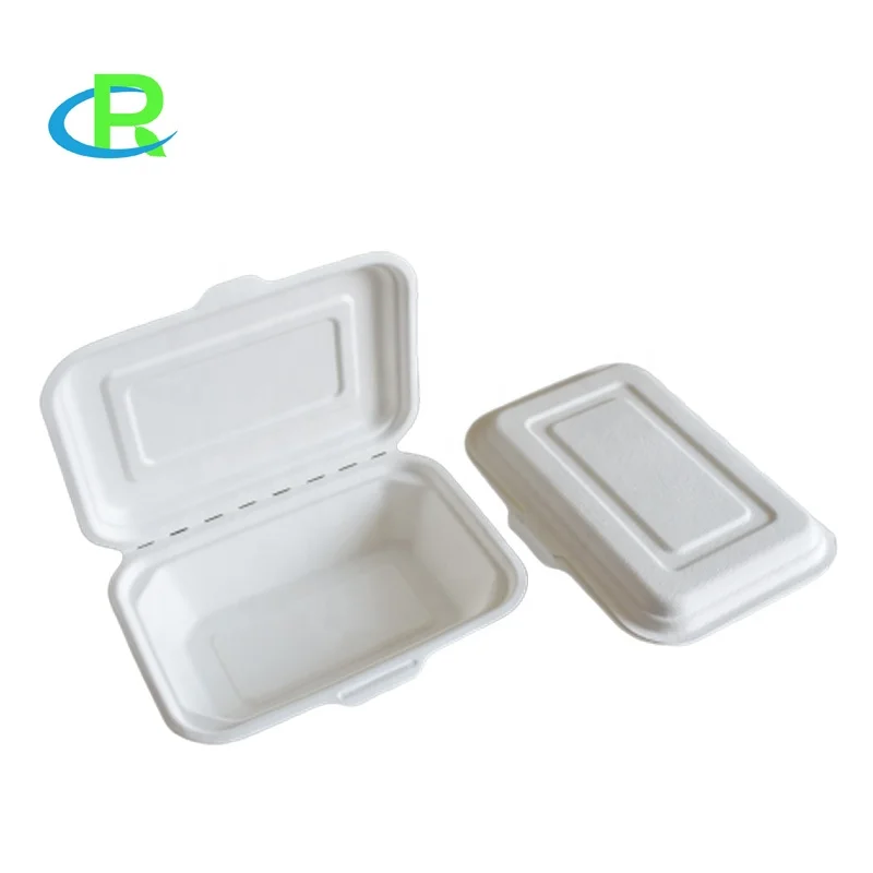 

Hot sale biodegradable disposable composable sugarcane container bento lunch box