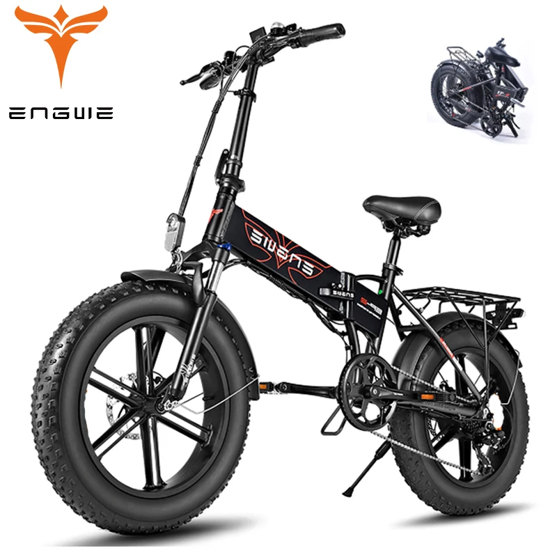 

ENGWE Bike 20inch EP-2 Pro EU/US/UK stock 48V12.8Ah electric Bicycle 750W 45KM/H Fat tire electric Bike