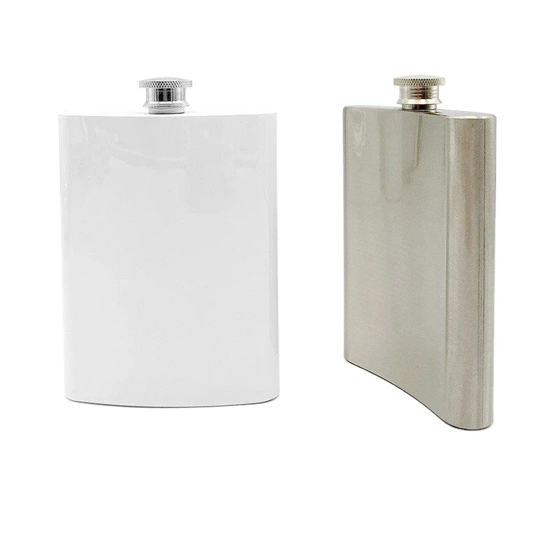 

Promotional various durable using stainless steel portable personalized water bottles, White