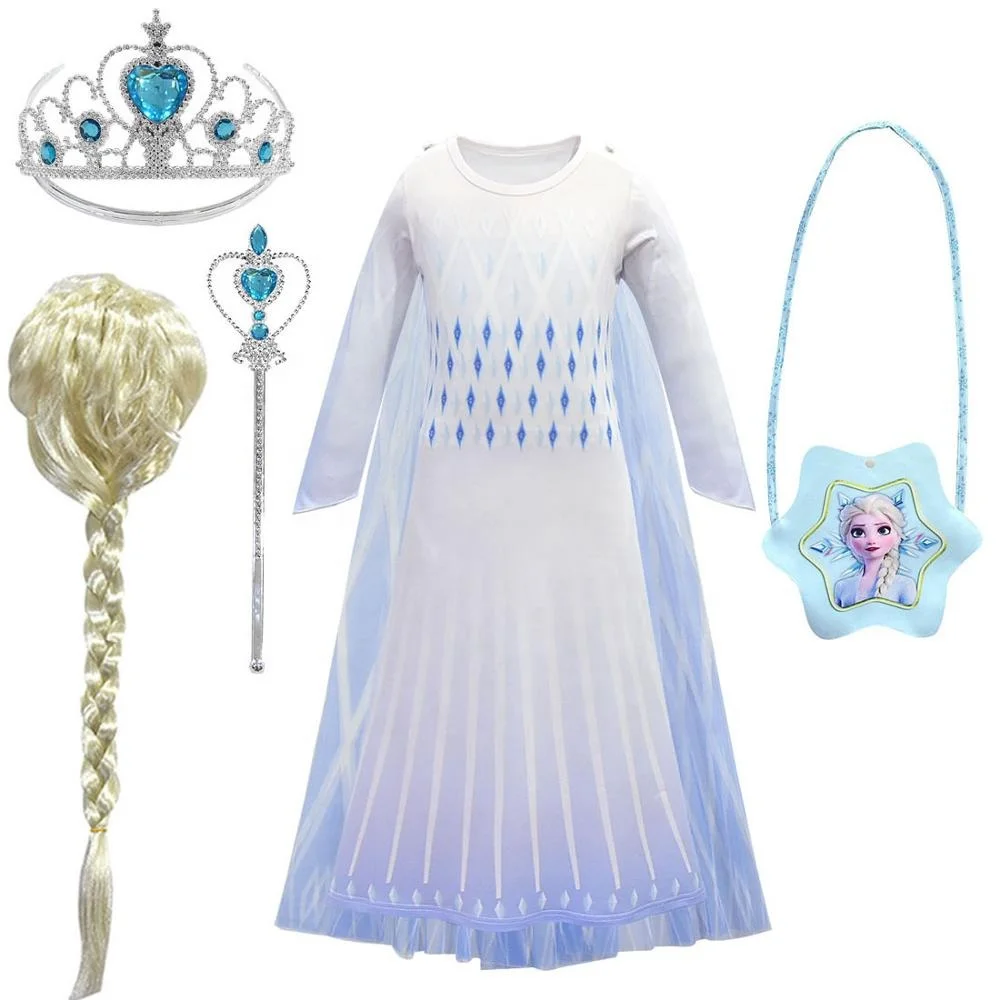
Fashion Party Princess Elsa Dress Up Costume 