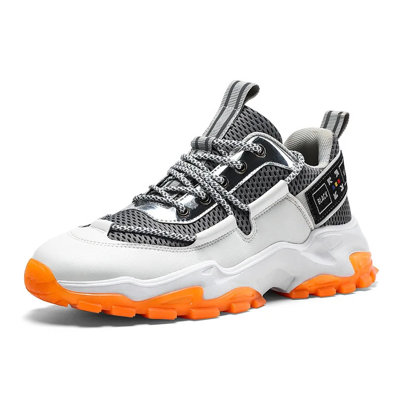 

New sports shoes running shoes summer men's breathable non-slip shoes, 3 colors