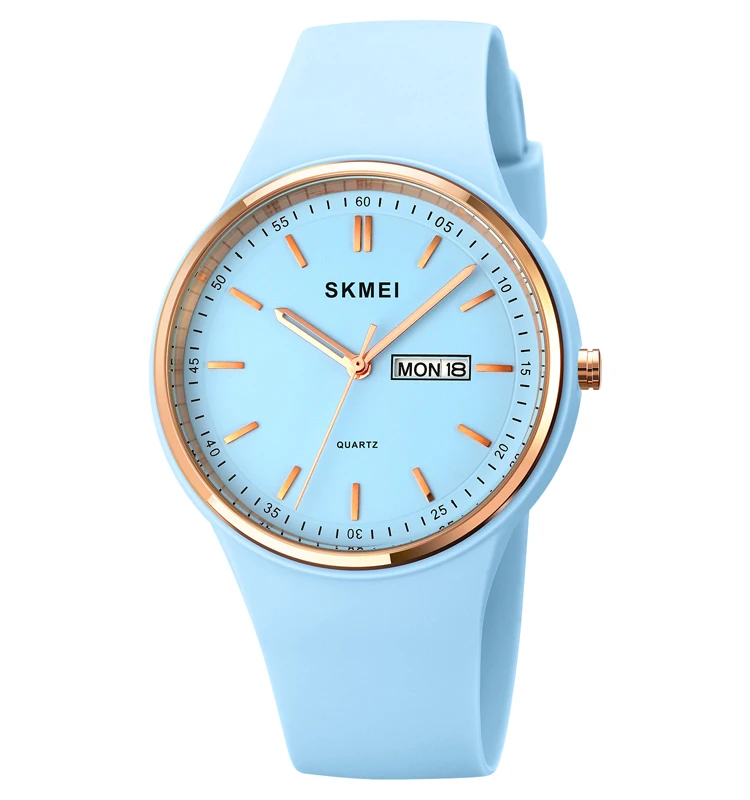 

skmei 1747 womens designer watches silicone high quality jam tangan quartz watch