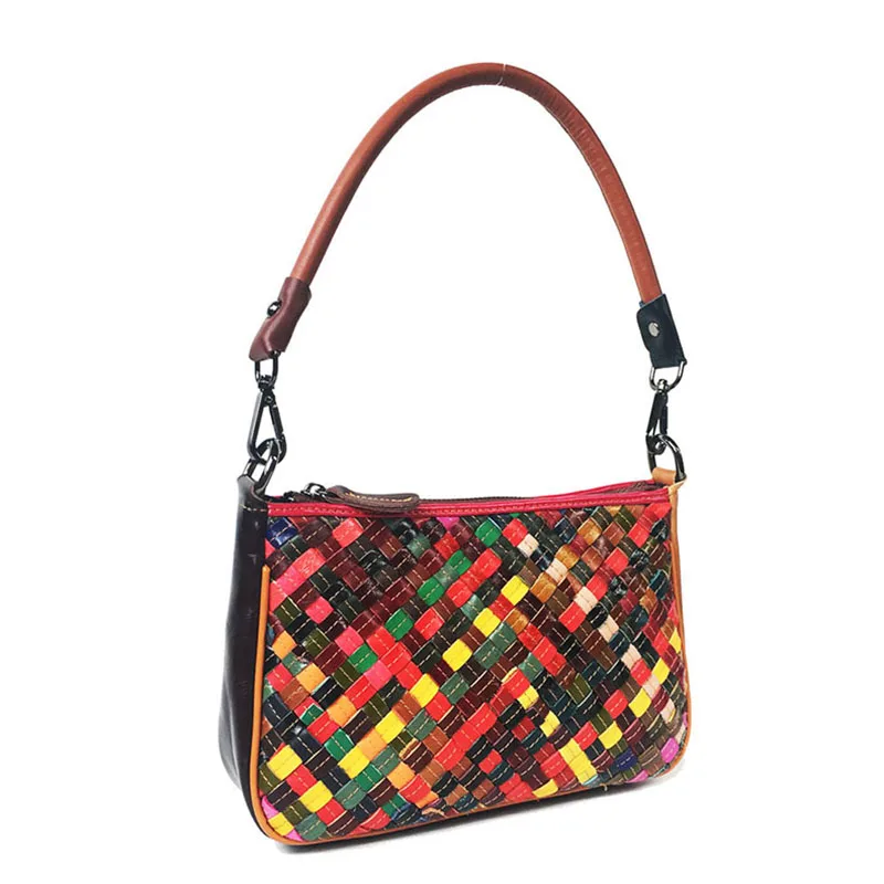 

SL105 2 The latest design colorful handbag ladies shoulder bag custom logo