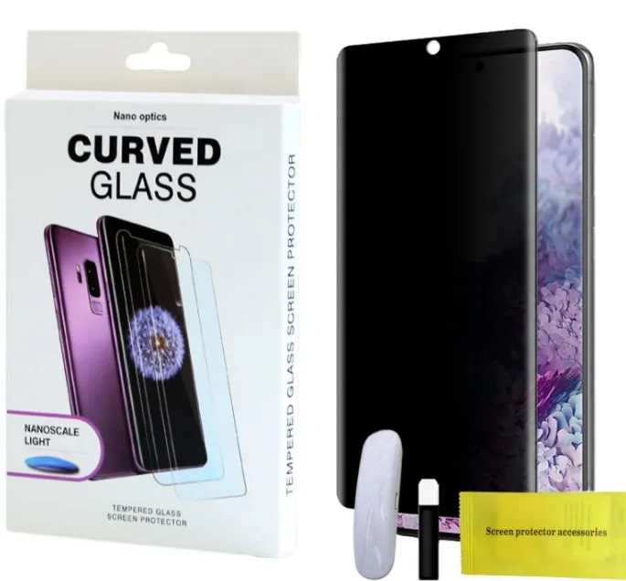 

Amazon 3D Full Size Cover TPU Privacy Screen Protector For Samsung Note 20 Note 20 Ultra Screen Protector Anti Spy Film