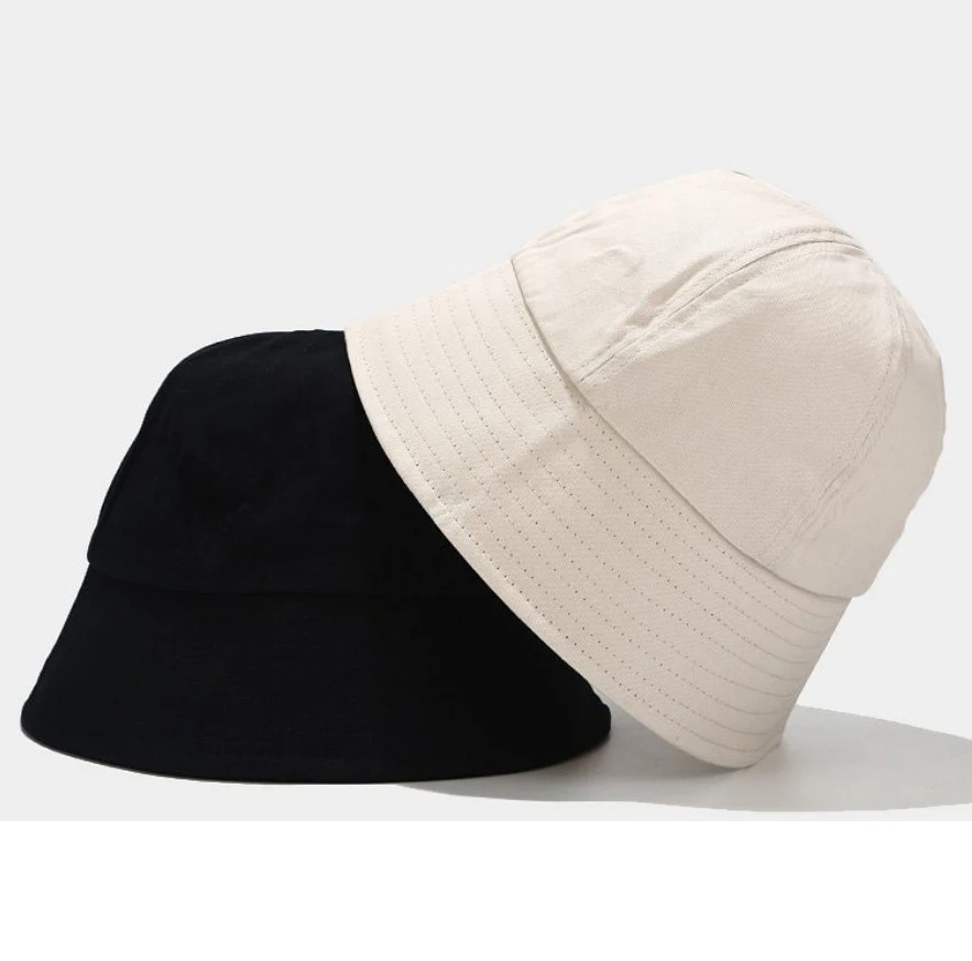 

fisherman women short brim plain black bucket hats for men, Many