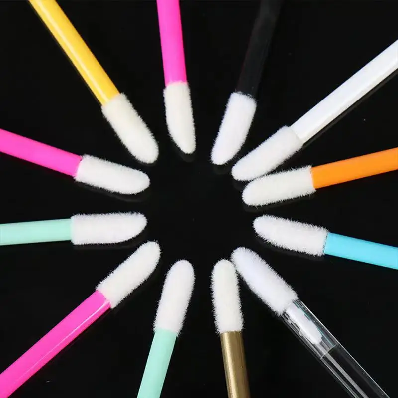 

Yalina Disposable Lipstick Wands Lip Gloss Applicator Cosmetic Brush Makeup Tools