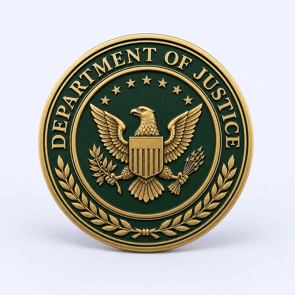 Department of Justice Circular Eagle