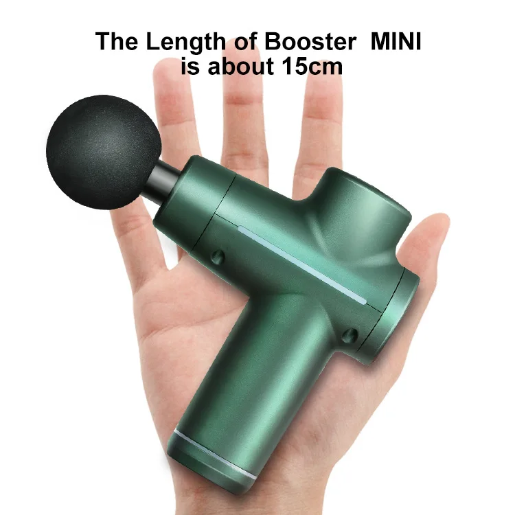 
new design small sports cordless electronic booster vibration percussion mini handle deep muscle massage gun dropshipping 