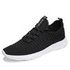 High Quality In Stock Trendy New Models Comfortable Men Casual Sport Shoes New Breathable Fish Scale Mesh Tide Shoes Sharp Sole
