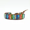 Bohemia Colorful Natural Emperor Stone Bracelet personalised mexican Friendship Wrap Adjustable Bracelets For Women