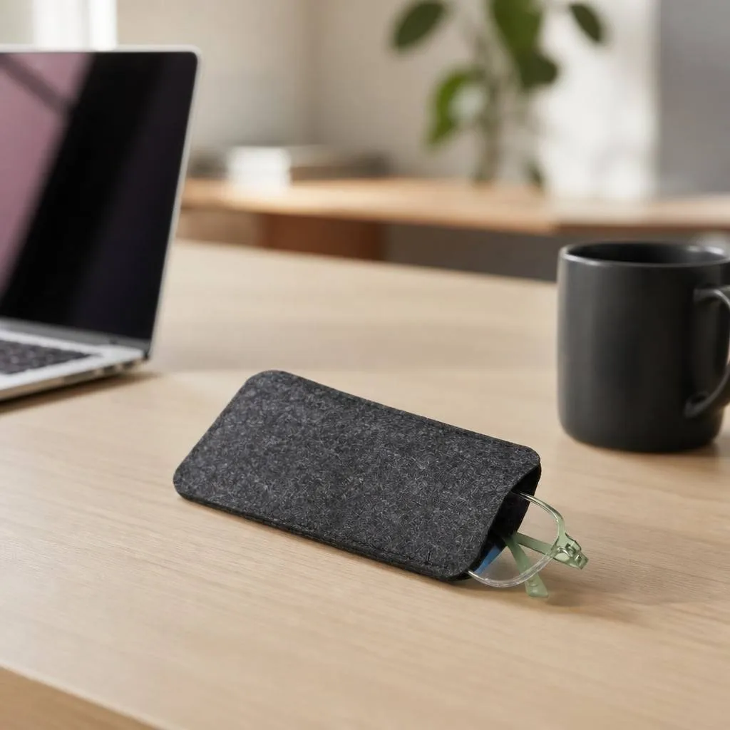 Premium Felt Eyeglass Case