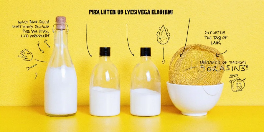 Myth vs reality infographic about white vinegar