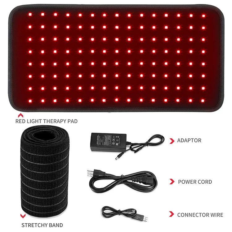 

ODM OEM Pain Relief Weight Loss Infrared 660nm 850nm Wrap Saidi Led Light Therapy Anti-aging Red light Therapy Belt for health