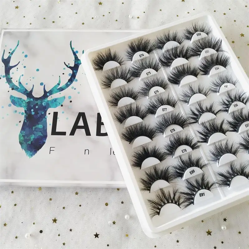 

Bling laser glitter organizer trays clear fluffy black band a20 thick lash cases