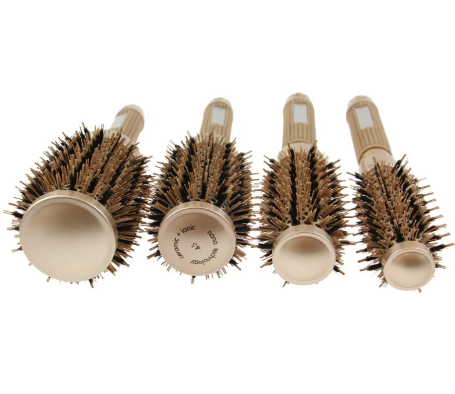 

Thermal Ceramic Ionic Heat-resistant Round Hair Brush