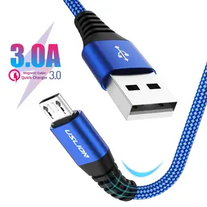 USLION 1M Fast Charging Micro USB Cable Android Phones