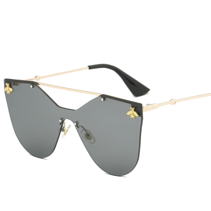 

New design brand custom logo womens fashionable little bee tac polarized fit over sunglasses