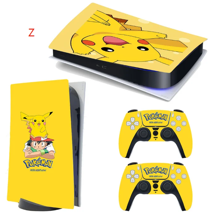 

For PS5 Skin Camouflage Vinyl Cover Decal PS5 Skin Sticker for Sony Play Station 5 Console and 2 Controller Sticker Colorful