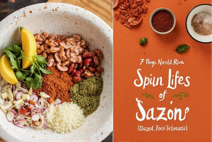 Dish Inspired by Sazón Seasoning