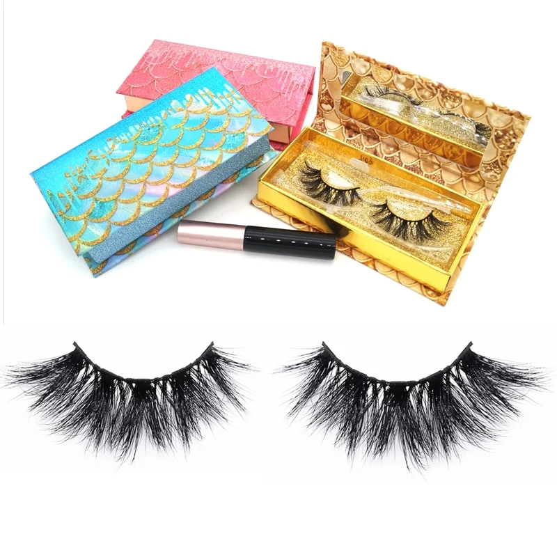 

Best Price 3d 25mm Real Mink Eyelashes Vendor Custom Packaging Cruelty Free Dramatic Fluffy Eyelash Bulk, Natural black