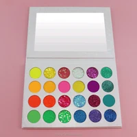 

Quick shipping highpigment 24 color eyeshadow palette highly pigmented colors pan